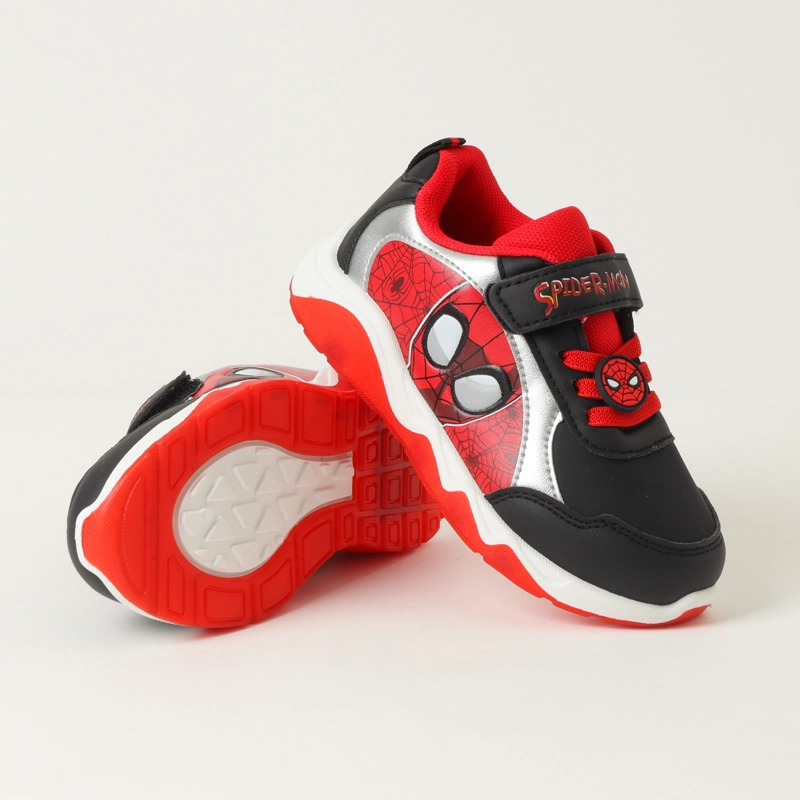 ZAPATILLAS CON LUCES NIÑO SPIDERMAN DETAILS ROJO MARVEL - 4