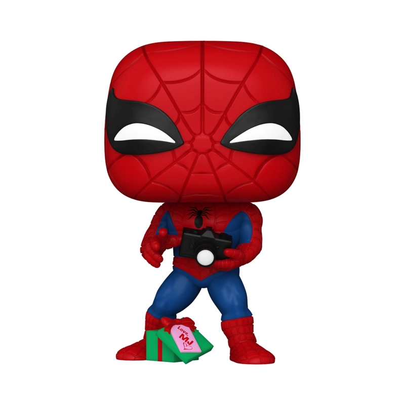 FIGURA COLECCIONABLE FUNKO POP SPIDERMAN CON REGALO MARVEL 1441 - 1