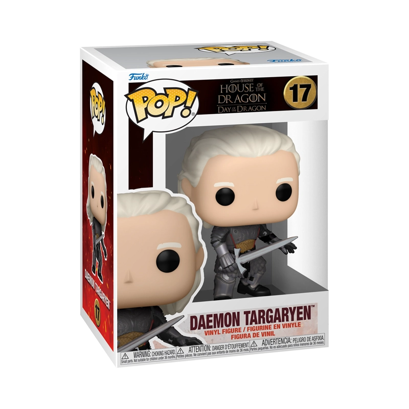 FIGURA COLECCIONABLE FUNKO POP DAEMON TARGARYEN HOUSE OF THE DRAGON 17 - 2