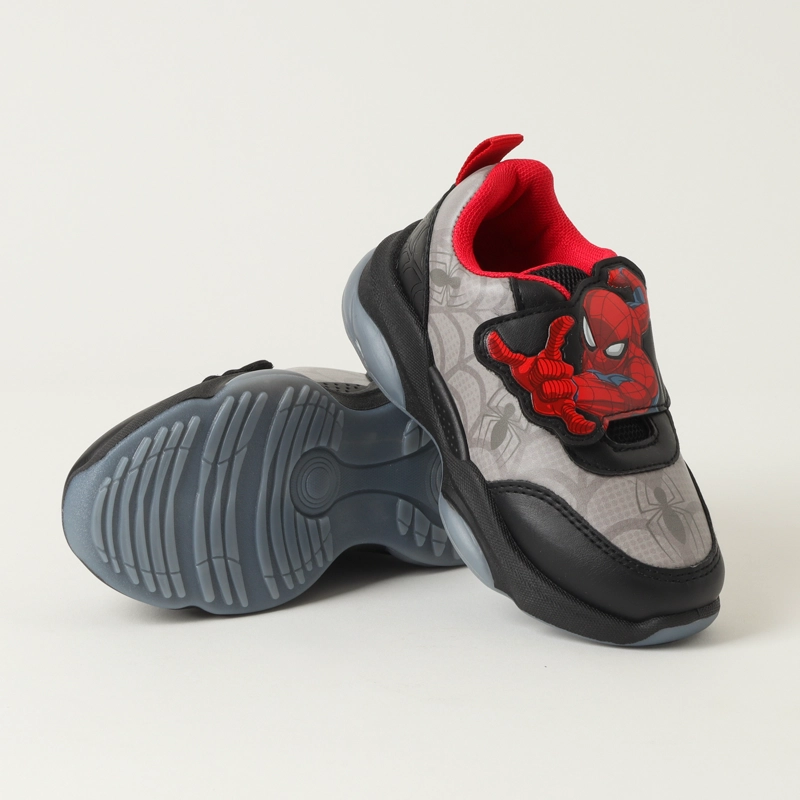 ZAPATILLAS CON LUCES NIÑO SPIDERMAN SPIDEY THREADS NEGRO MARVEL - 4