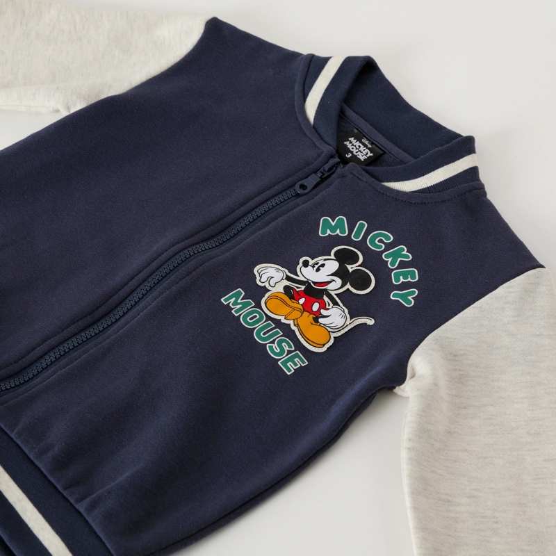 POLERÓN NIÑO DISNEY AZUL ABIERTO MICKEY VIBES - 2