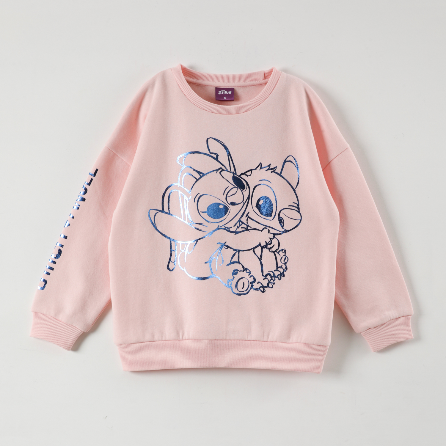 POLERÓN NIÑA DISNEY ROSADO CERRADO LILO & STITCH DETAILS - 1