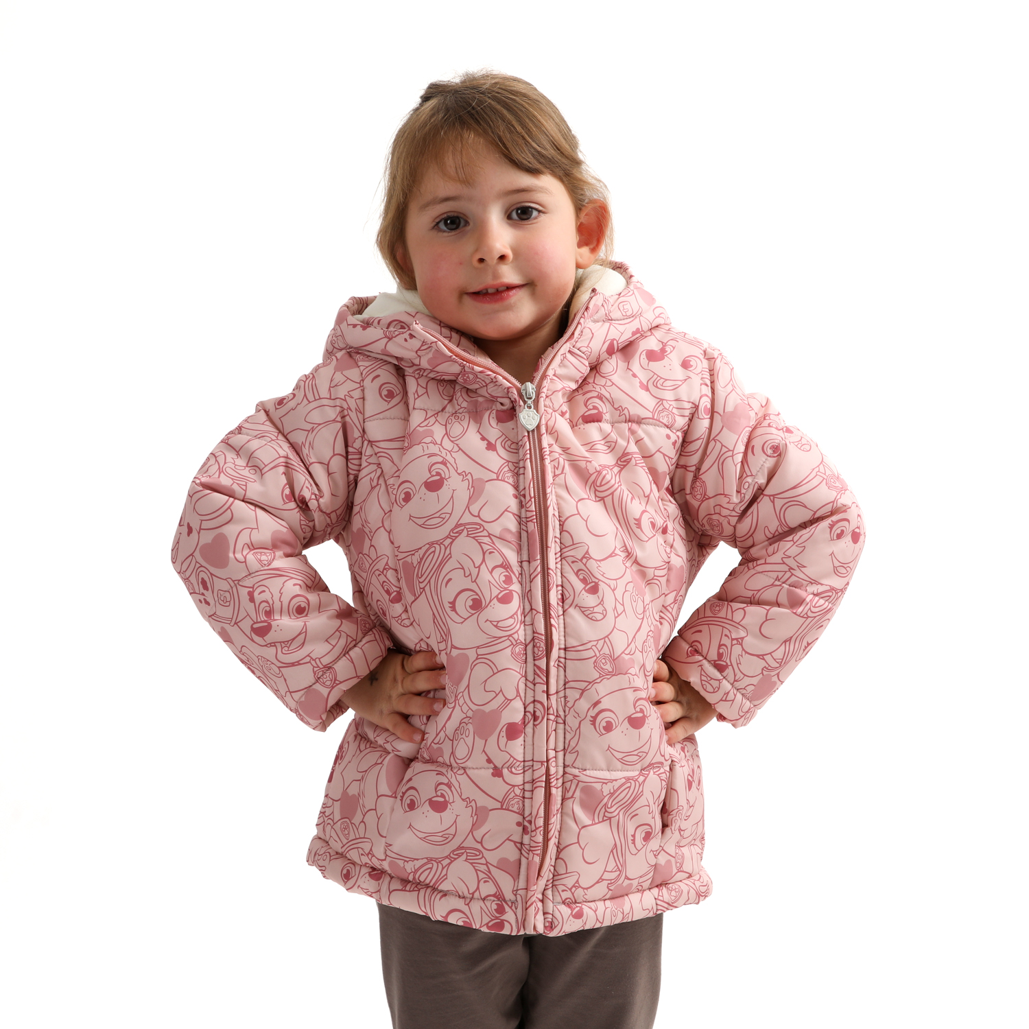 PARKA NIÑA PAW PATROL ROSADO ADVENTURES - 1