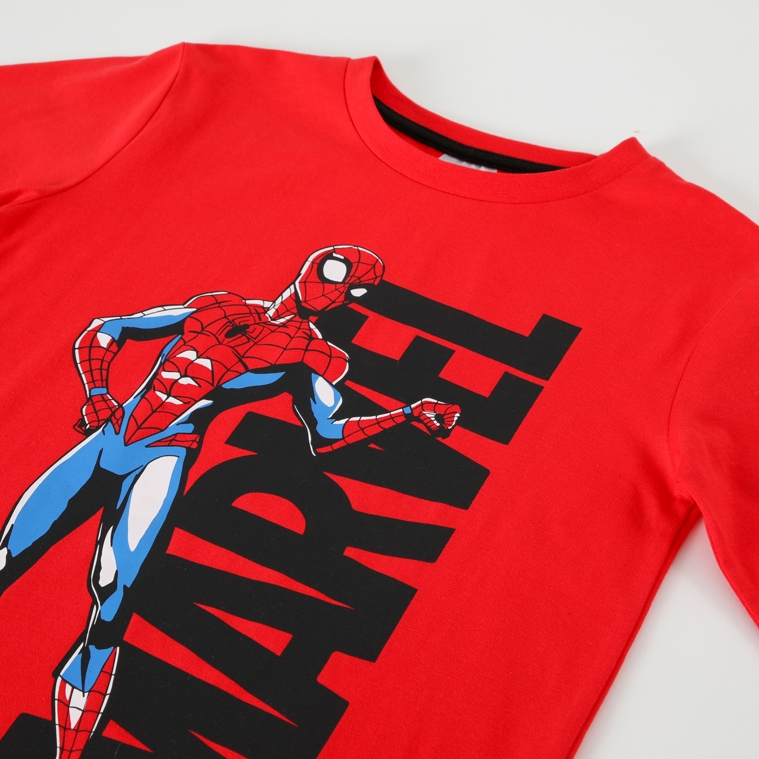 POLERA MANGA LARGA NIÑO MARVEL ROJO SPIDERMAN POSICIÒN - 2