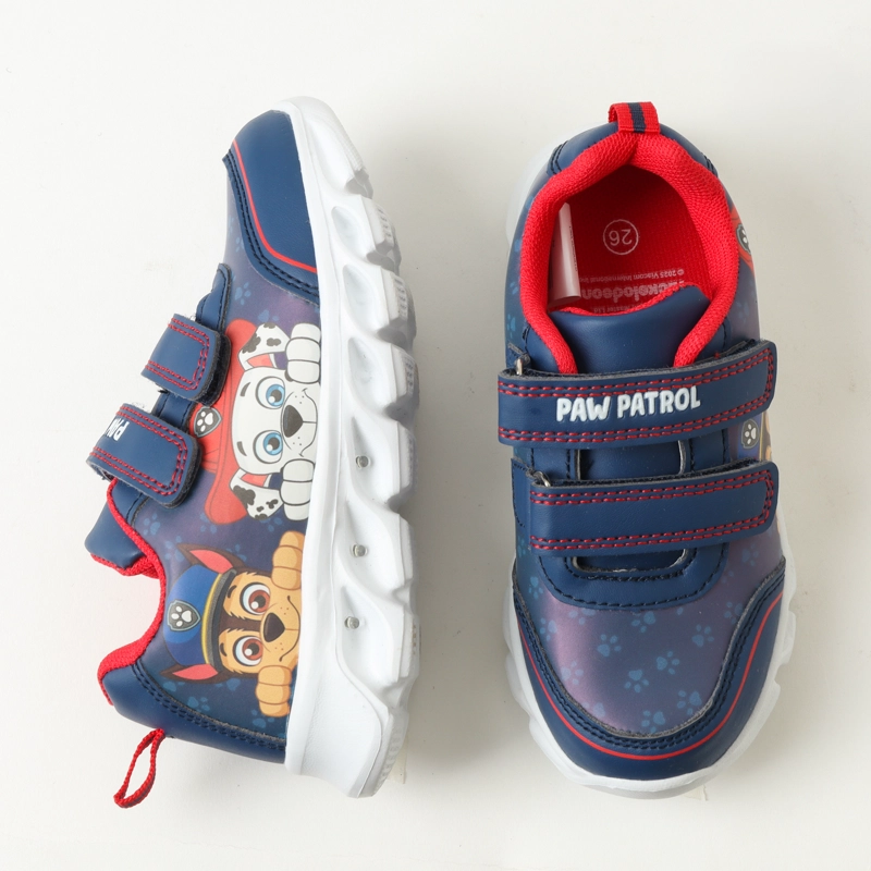 ZAPATILLAS CON LUCES NIÑO DUO PAWS AZUL PAW PATROL - 3