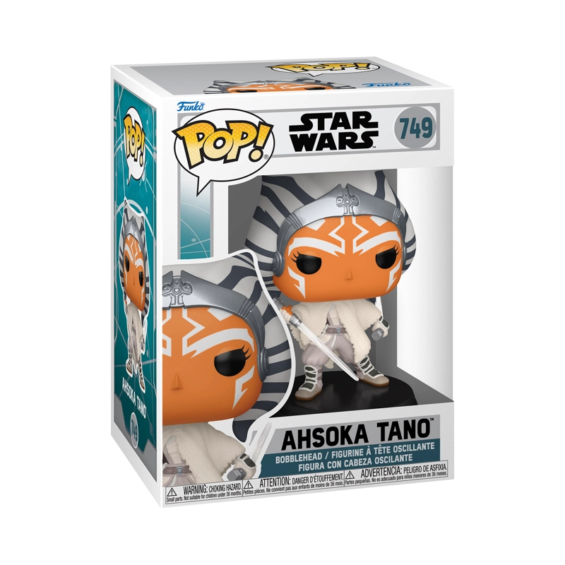 FIGURA COLECCIONABLE FUNKO POP AHSOKA TANO STAR WARS 749 - 2