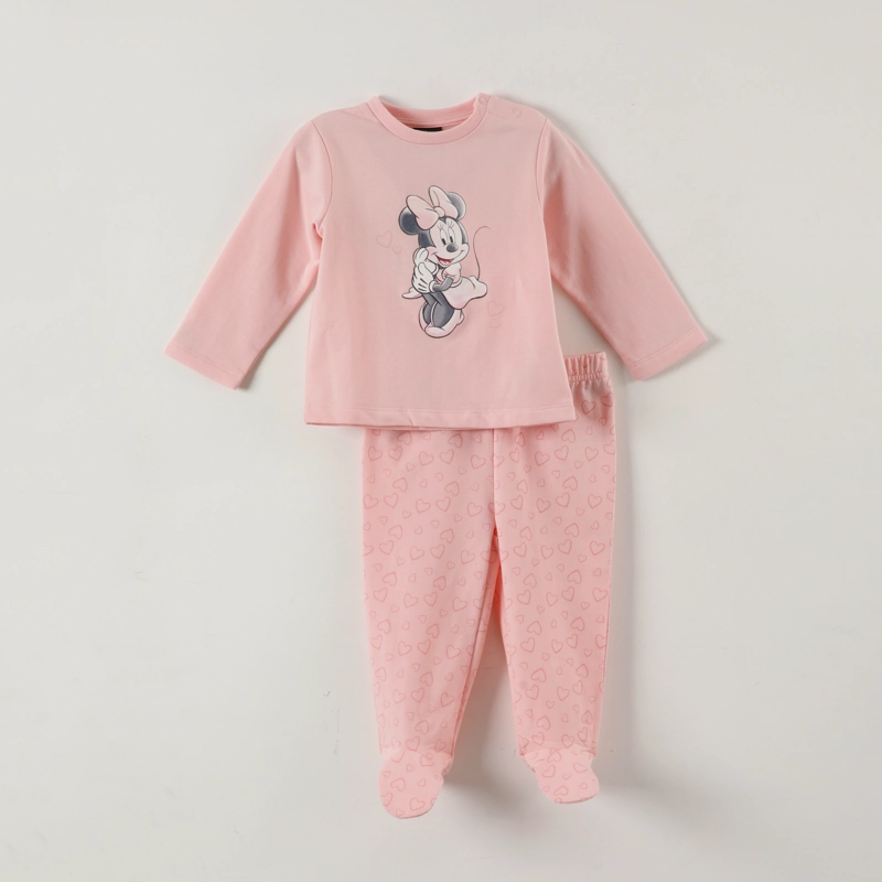 PIJAMA NIÑA DISNEY ROSADO BEBE MINNIE SWEETS - 1