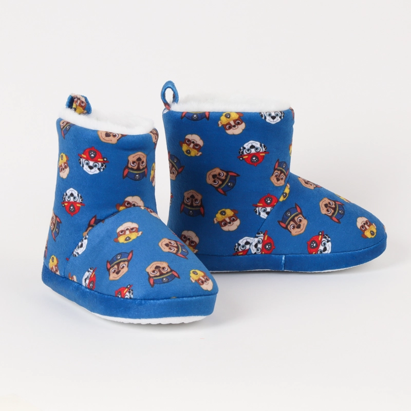 PANTUFLA BOTA NIÑO PAW PATROL AZUL ALL BOYS - 1