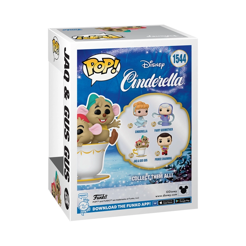 FUNKO POP! CENICIENTA 75TH ANIVERSARIO: JAQ & GUS #1544 - 3