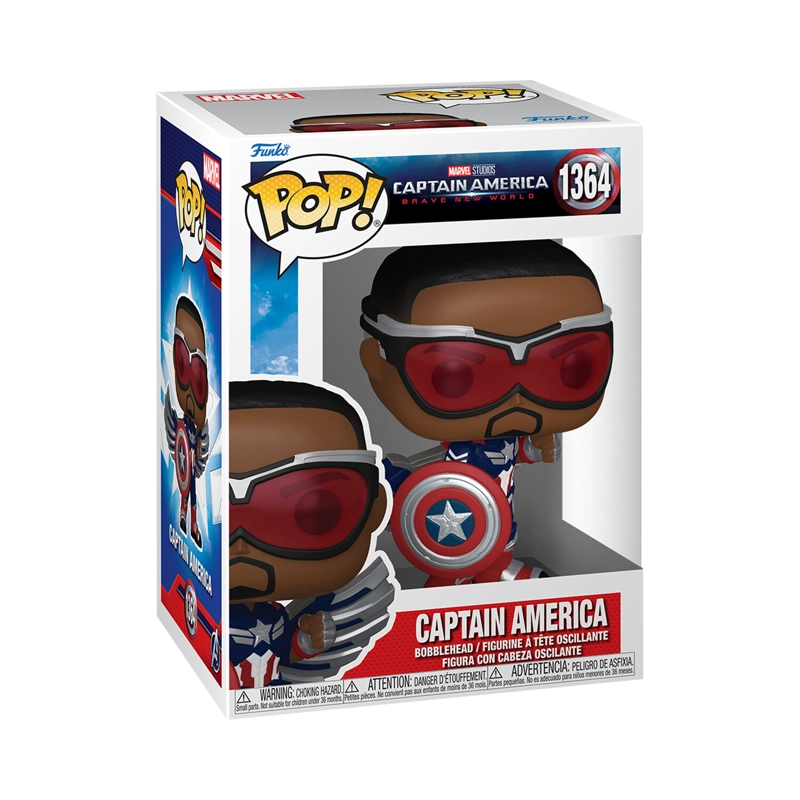 FUNKO POP! CAPTAIN AMERICA (SAM WILSON) MARVEL #1364 - 2