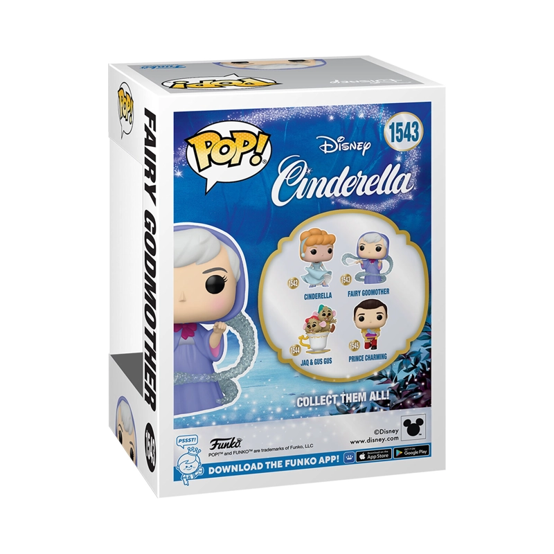 FUNKO POP! CENICIENTA 75TH ANIVERSARIO: HADA MADRINA #1543 - 3