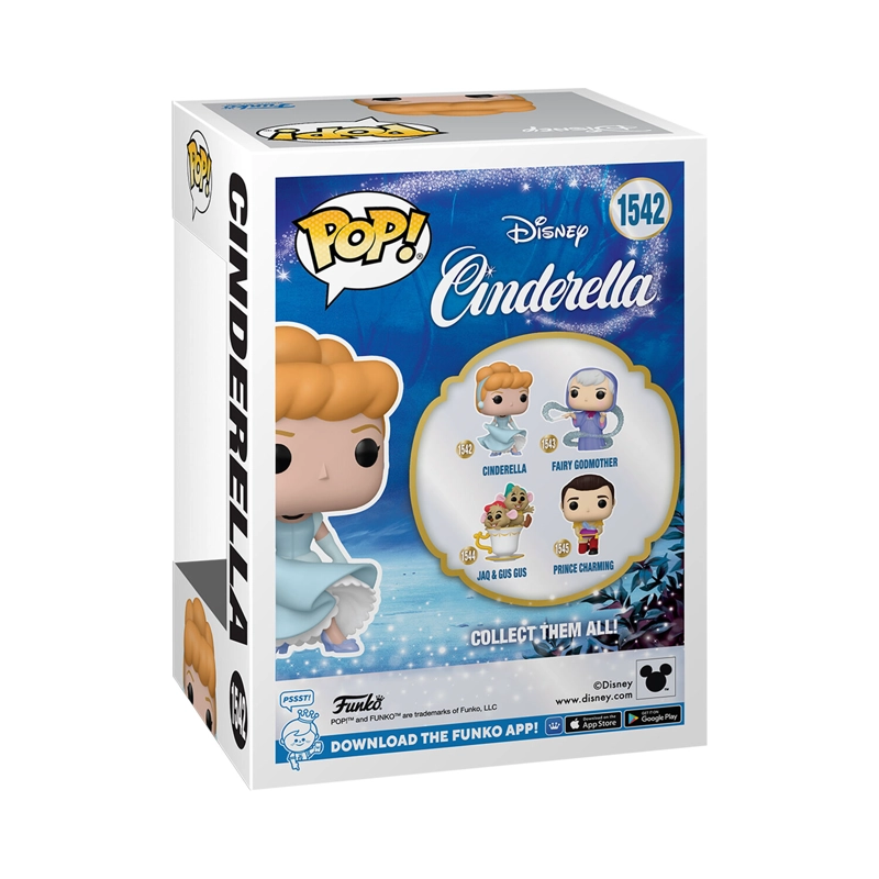 FUNKO POP! CENICIENTA 75TH ANIVERSARIO: CENICIENTA #1542 - 3