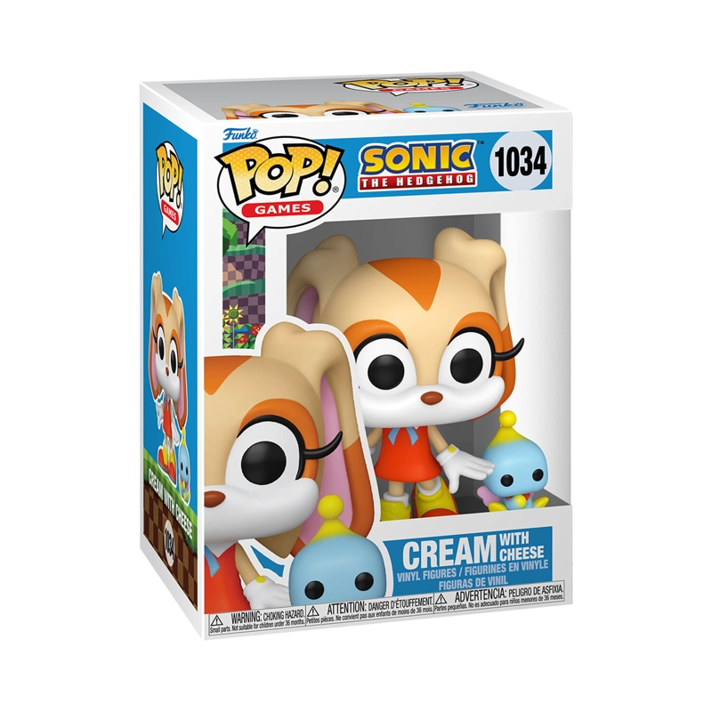 FUNKO POP! SONIC THE HEDGEHOG: CREAM & CHEESE #1034 - 1
