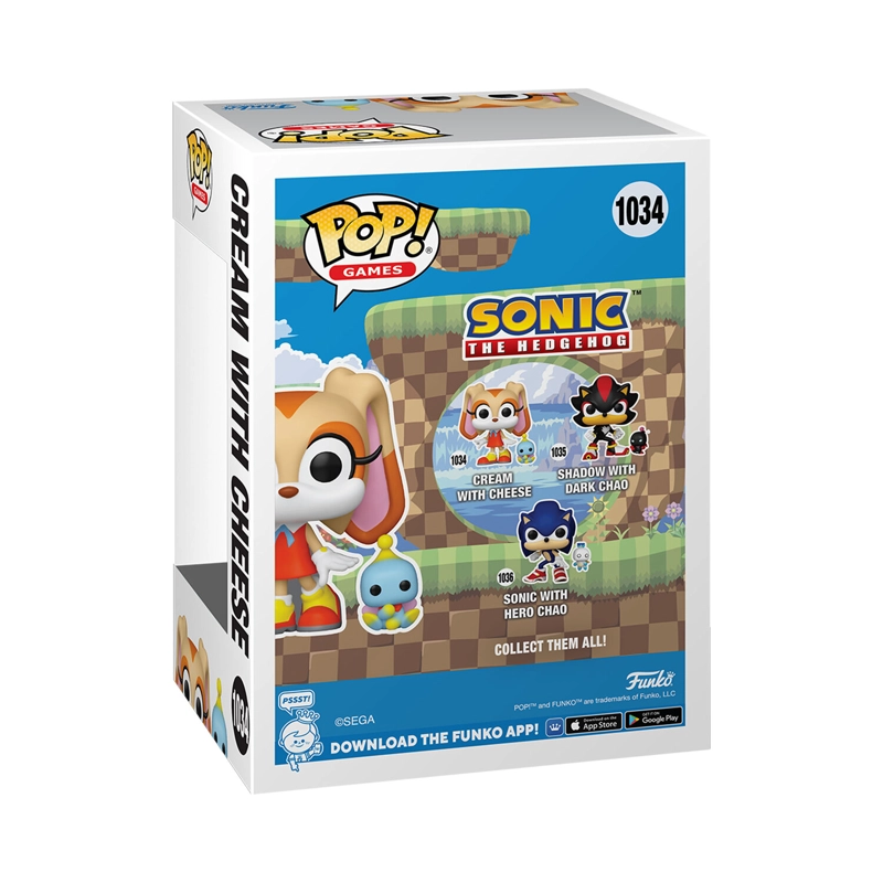 FUNKO POP! SONIC THE HEDGEHOG: CREAM & CHEESE #1034 - 3