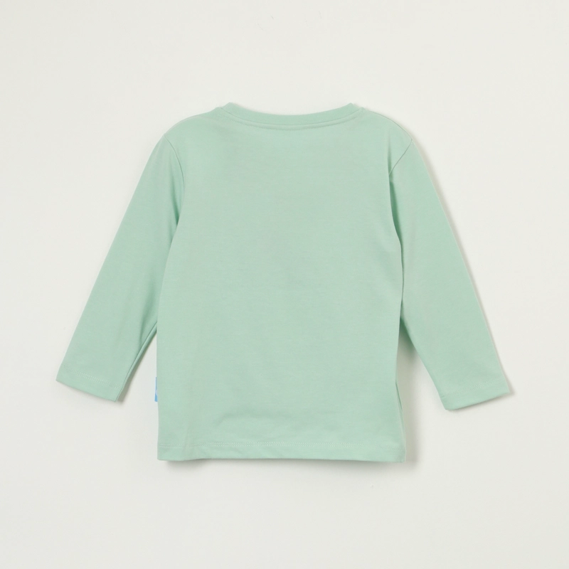 POLERA MANGA LARGA NIÑO PELUCHE VERDE BLUEY - 3