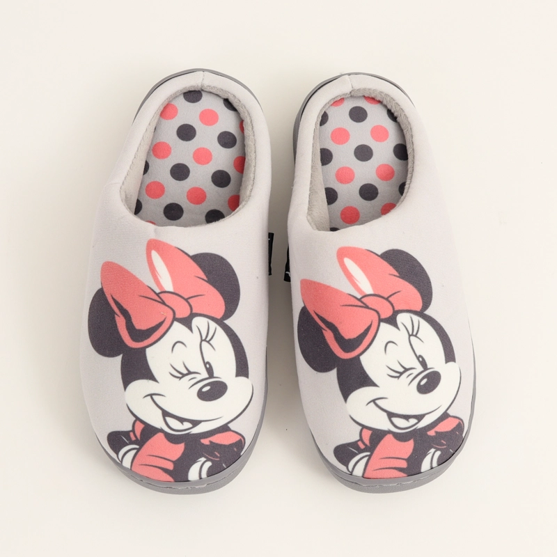 PANTUFLA MUJER MINNIE POSANDO BLANCO DISNEY - 3