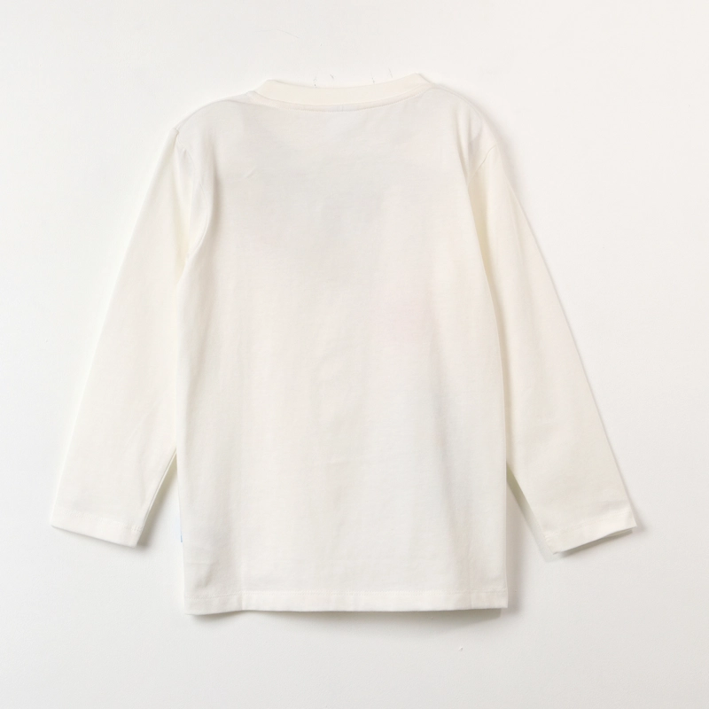 POLERA MANGA LARGA NIÑO GLOBOS BEIGE BLUEY - 3