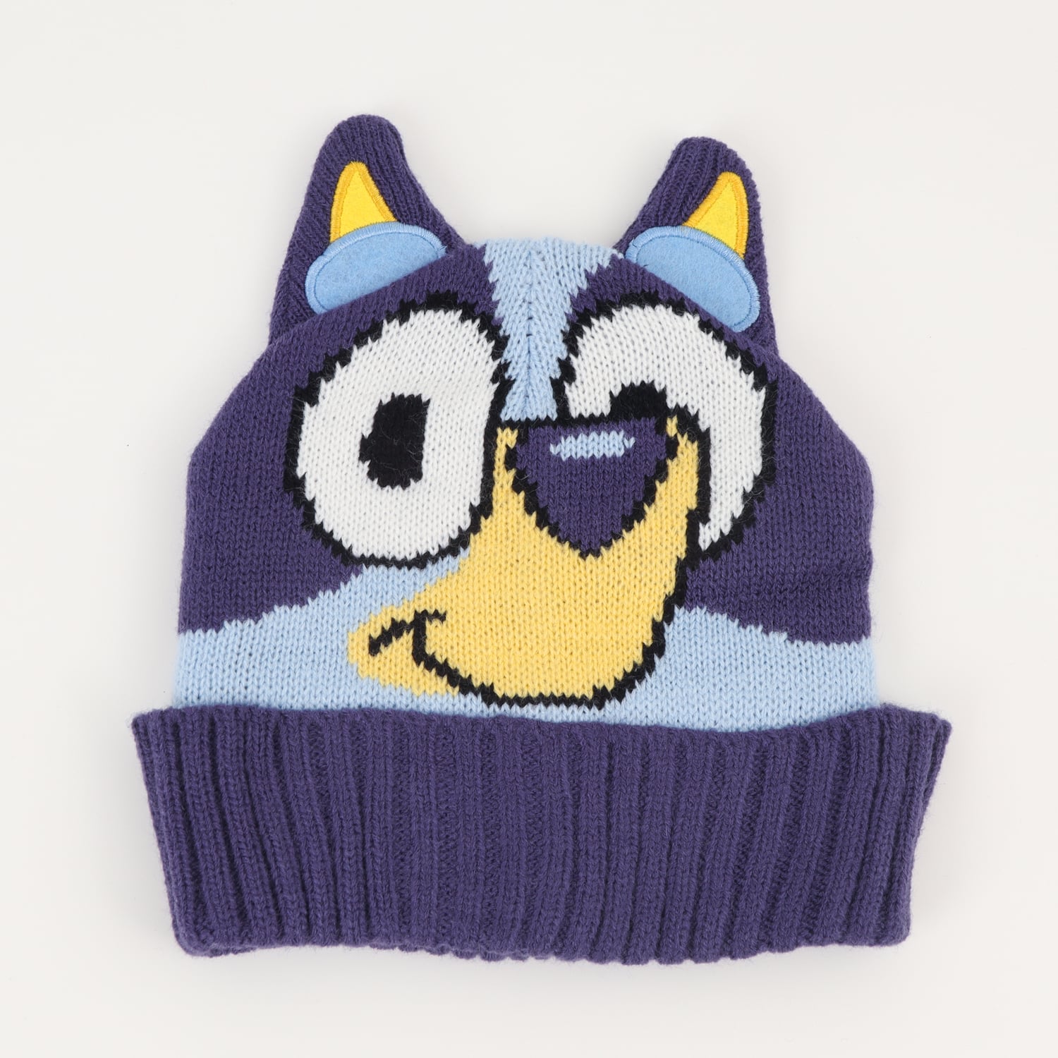 GORRO NIÑO OREJAS AZUL BLUEY - 1