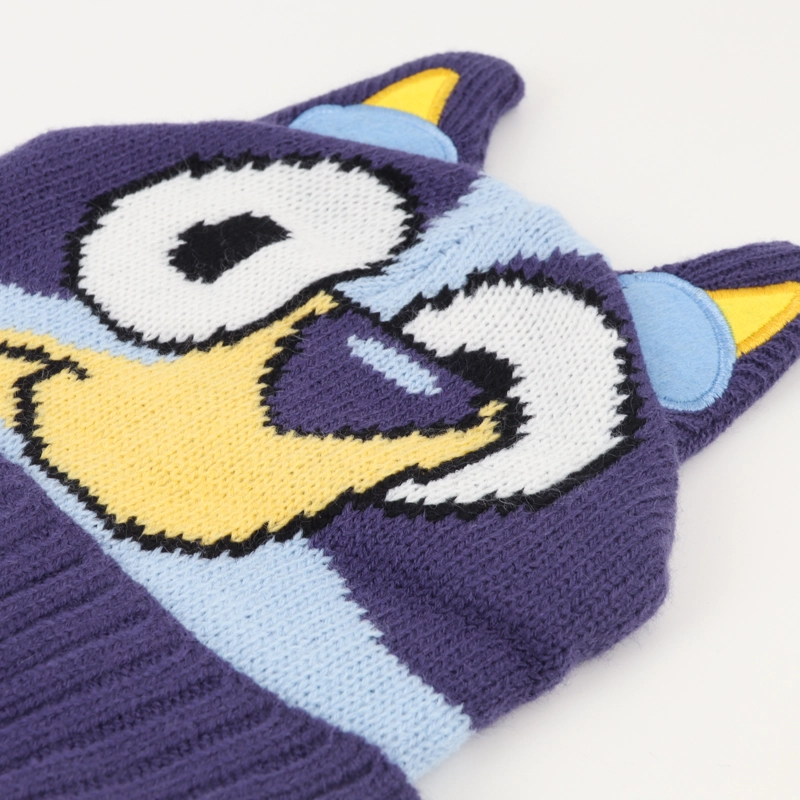 GORRO NIÑO OREJAS AZUL BLUEY - 2