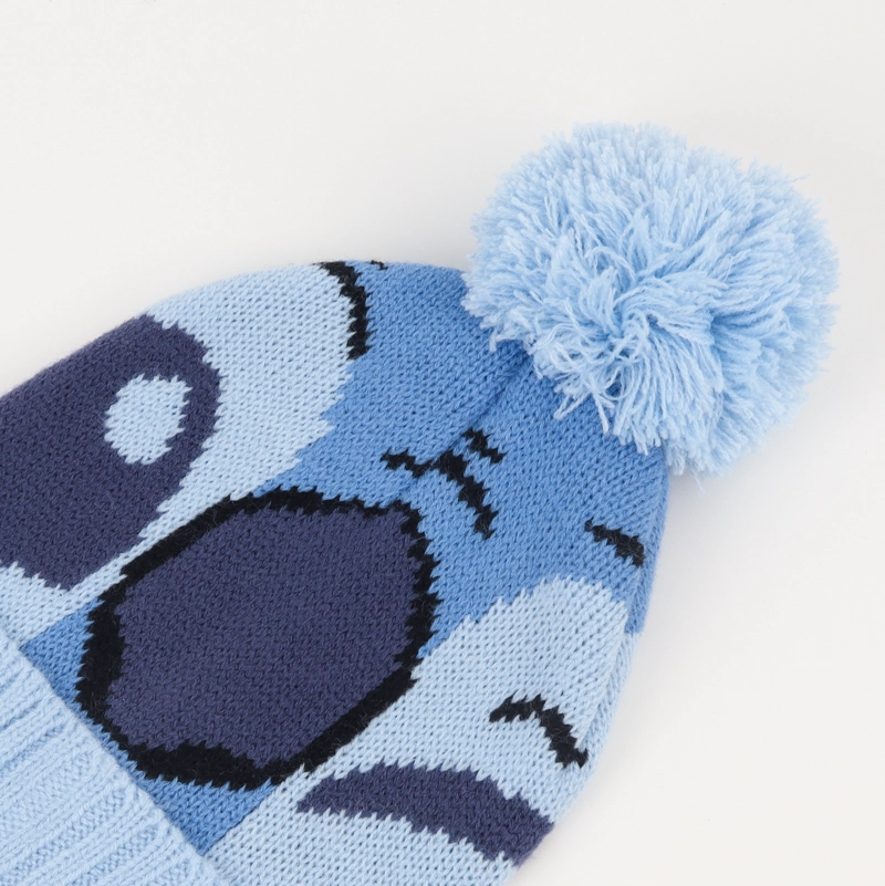 GORRO NIÑA LILO & STITCH FACE CELESTE DISNEY - 2