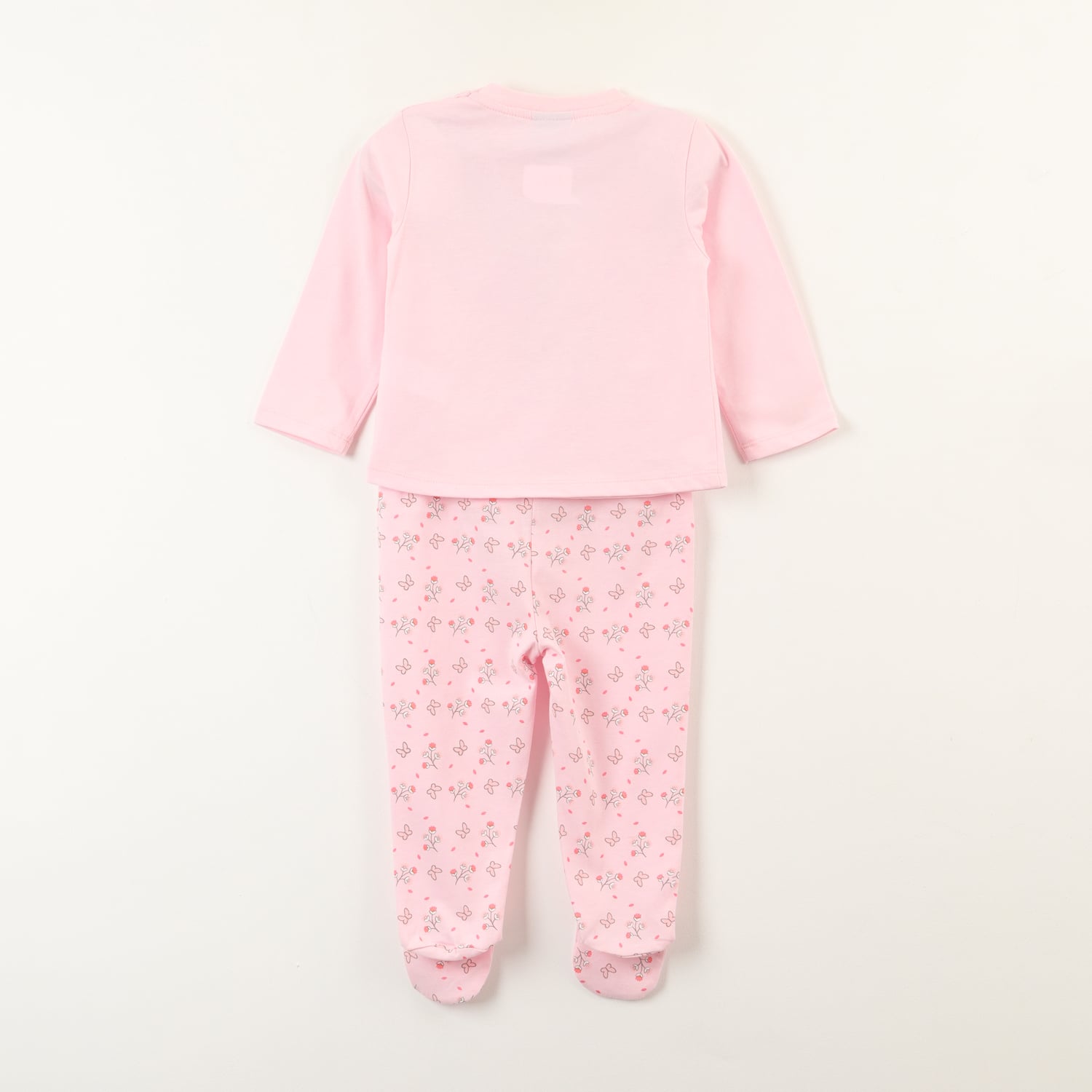 CONJUNTO PIJAMA BEBE MINNIE CUDDLE TIME ROSADO DISNEY - 4
