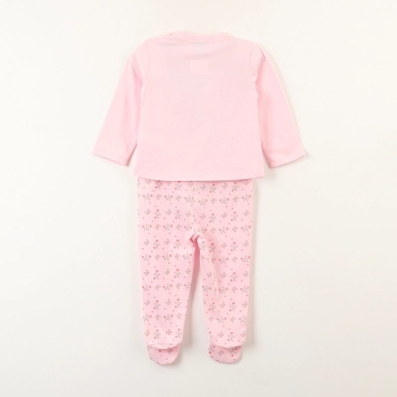 CONJUNTO PIJAMA BEBE MINNIE CUDDLE TIME ROSADO DISNEY - 4