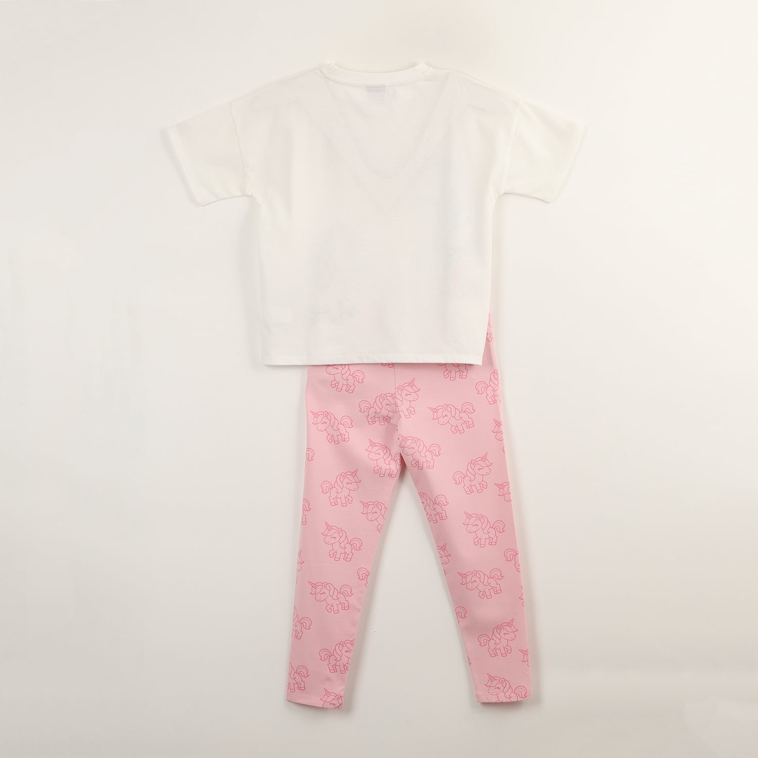 CONJUNTO NIÑA MAGIC BLANCO UNICORNIO - 4