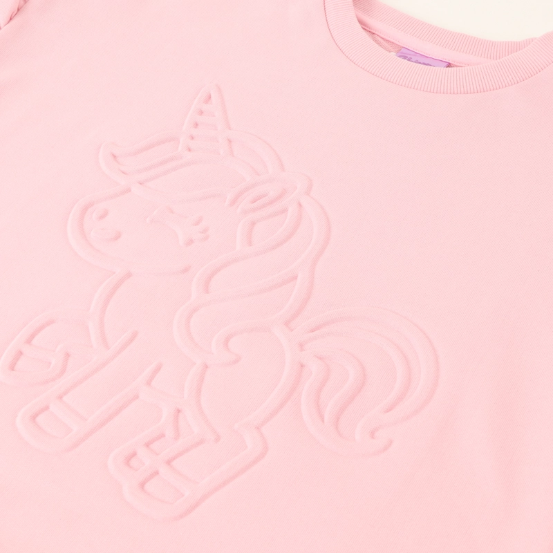 POLERON CERRADO NIÑA VUELOS MAGIC ROSADO UNICORNIO - 2