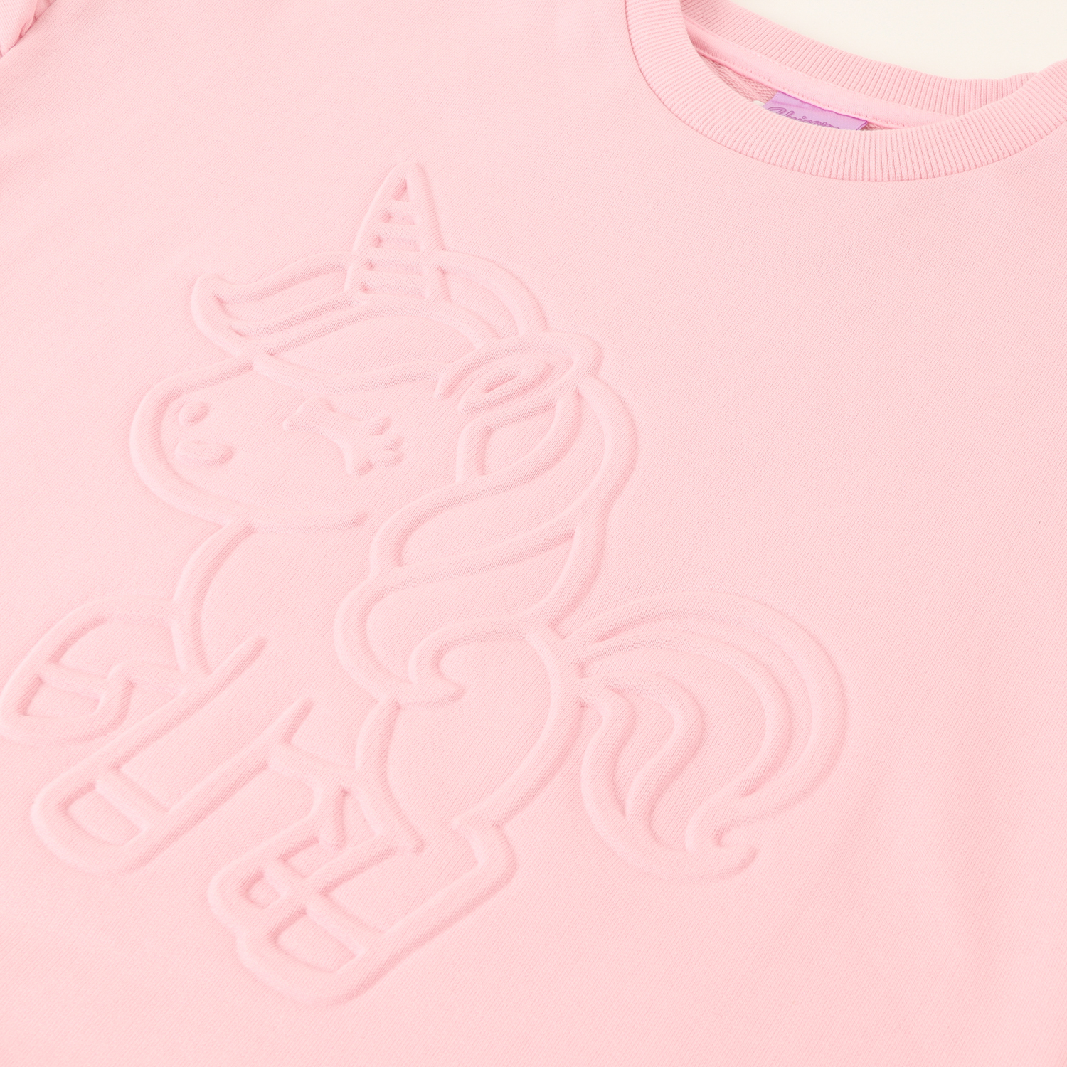 POLERON CERRADO NIÑA VUELOS MAGIC ROSADO UNICORNIO - 2