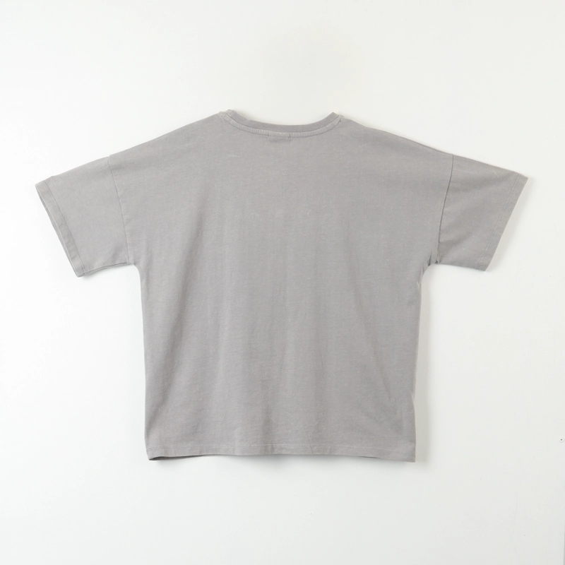 POLERA MANGA CORTA NIÑA LILO & STITCH ACID WASH GRIS DISNEY - 3