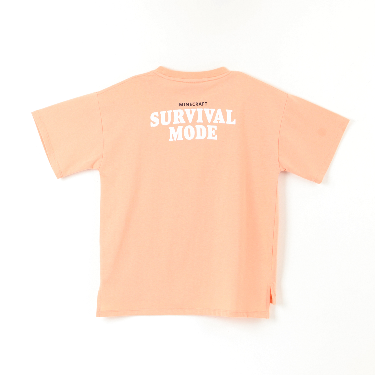 POLERA MANGA CORTA NIÑO SUN'S DOWN ROSADO MINECRAFT - 3