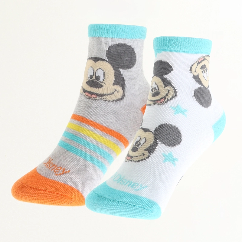 PACK CALCETINES NIÑO MICKEY LINEAS GRIS DISNEY - 1