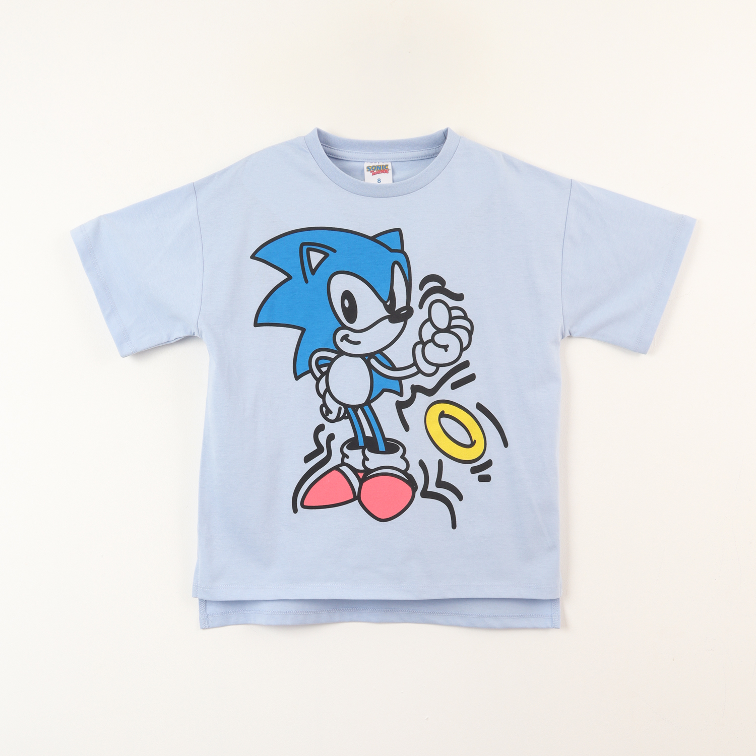 POLERA MANGA CORTA NIÑO COIN AZUL SONIC - 1