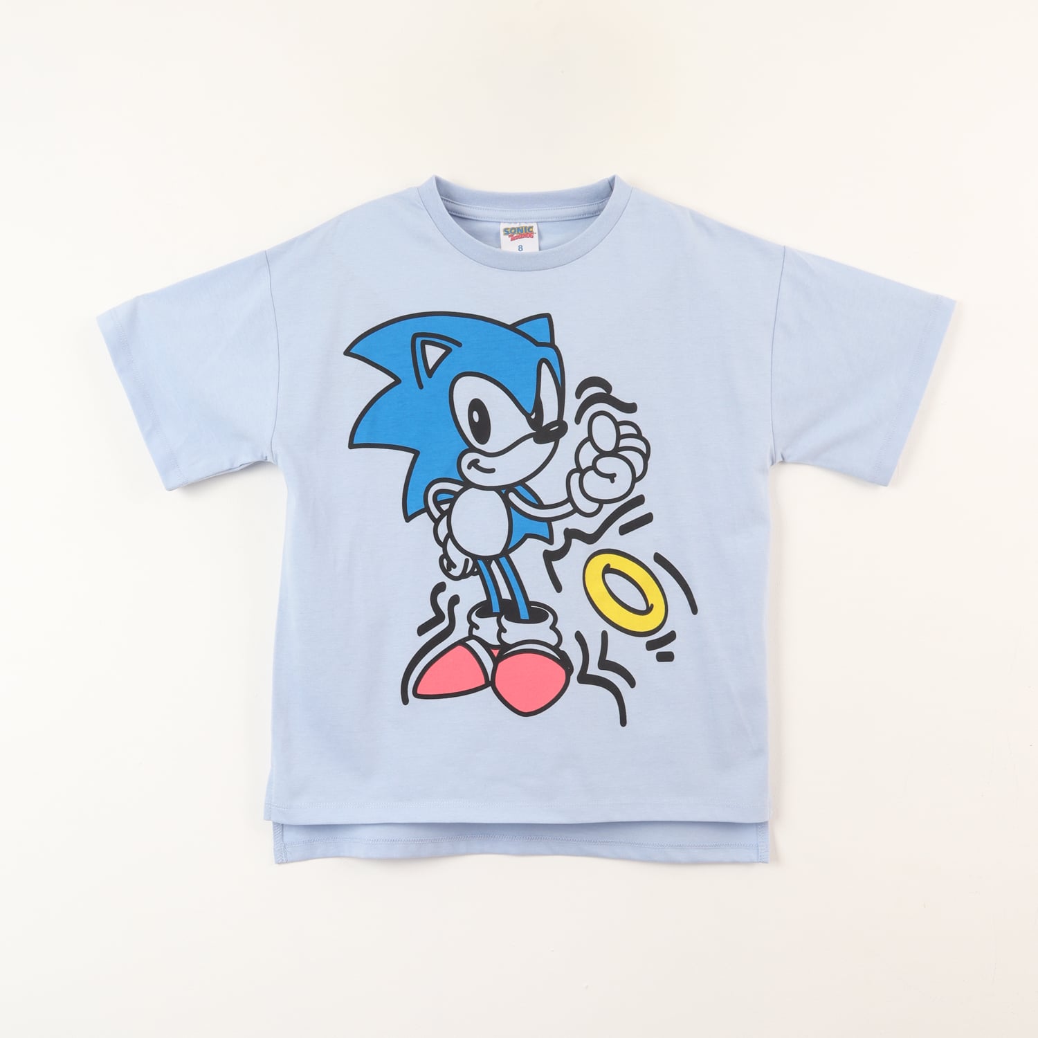 POLERA MANGA CORTA NIÑO COIN AZUL SONIC - 1