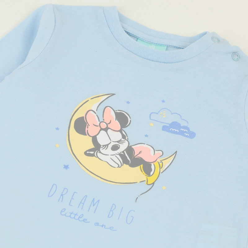 CONJUNTO PIJAMA BEBE MINNIE LITTLE ONES CELESTE DISNEY - 2