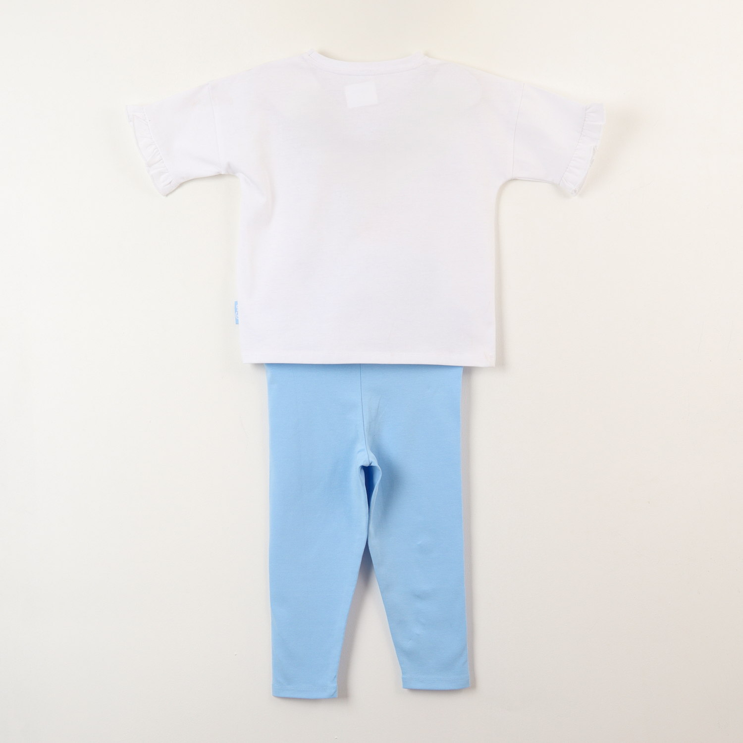 CONJUNTO NIÑA VUELOS BLANCO BLUEY Y SUS AMIGOS - 4