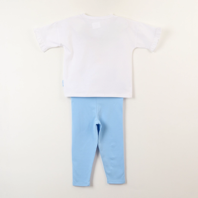 CONJUNTO NIÑA VUELOS BLANCO BLUEY Y SUS AMIGOS - 4
