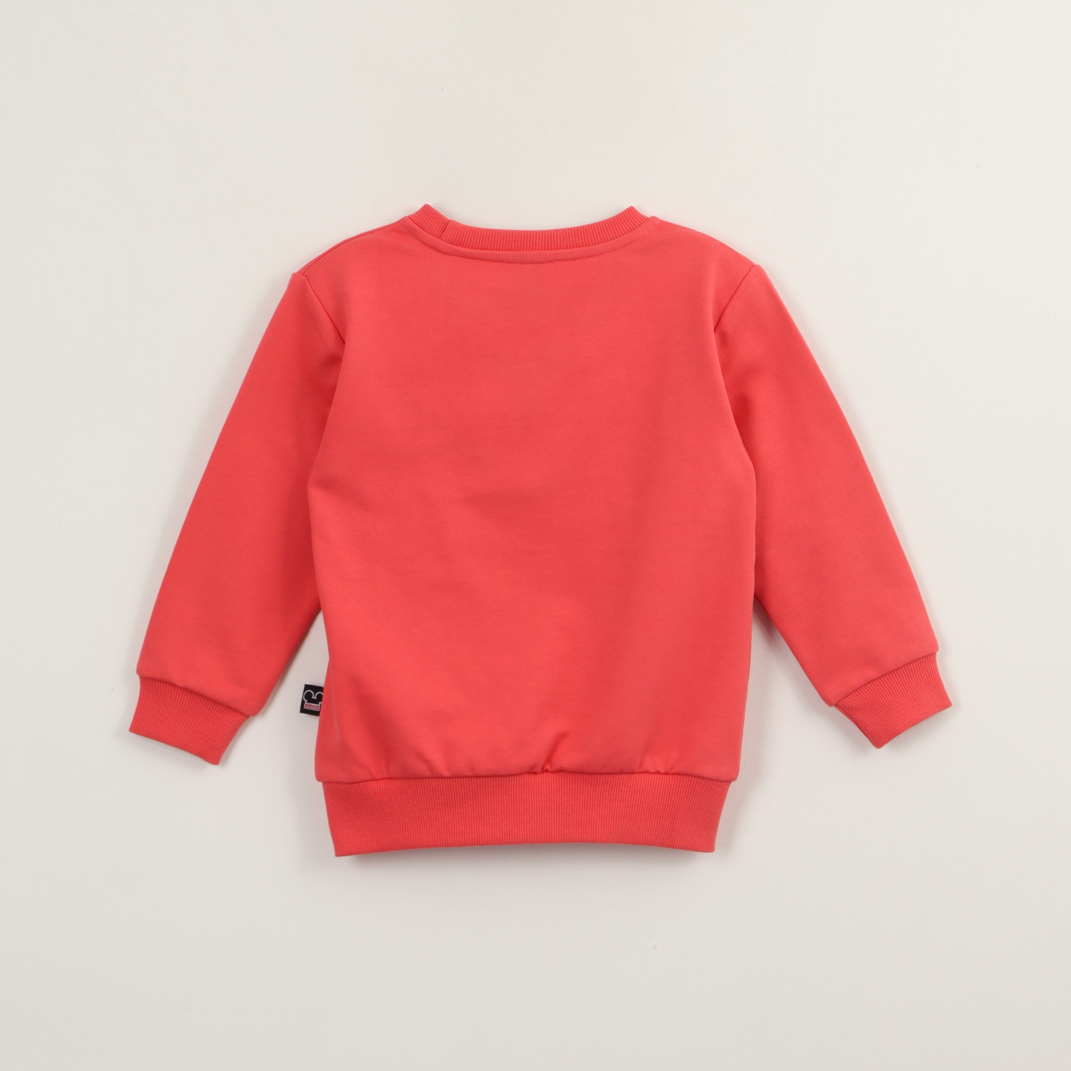 POLERON CERRADO NIÑO MICKEY RELIEVE EMBOSS ROJO DISNEY - 3