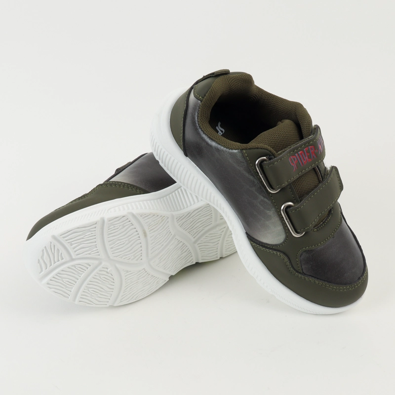 ZAPATILLAS CON LUCES NIÑO SPIDERMAN BLACK SUIT NEGRO MARVEL - 4