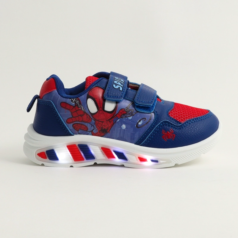 ZAPATILLAS CON LUCES NIÑO SPIDEY FLYING AZUL MARVEL - 1
