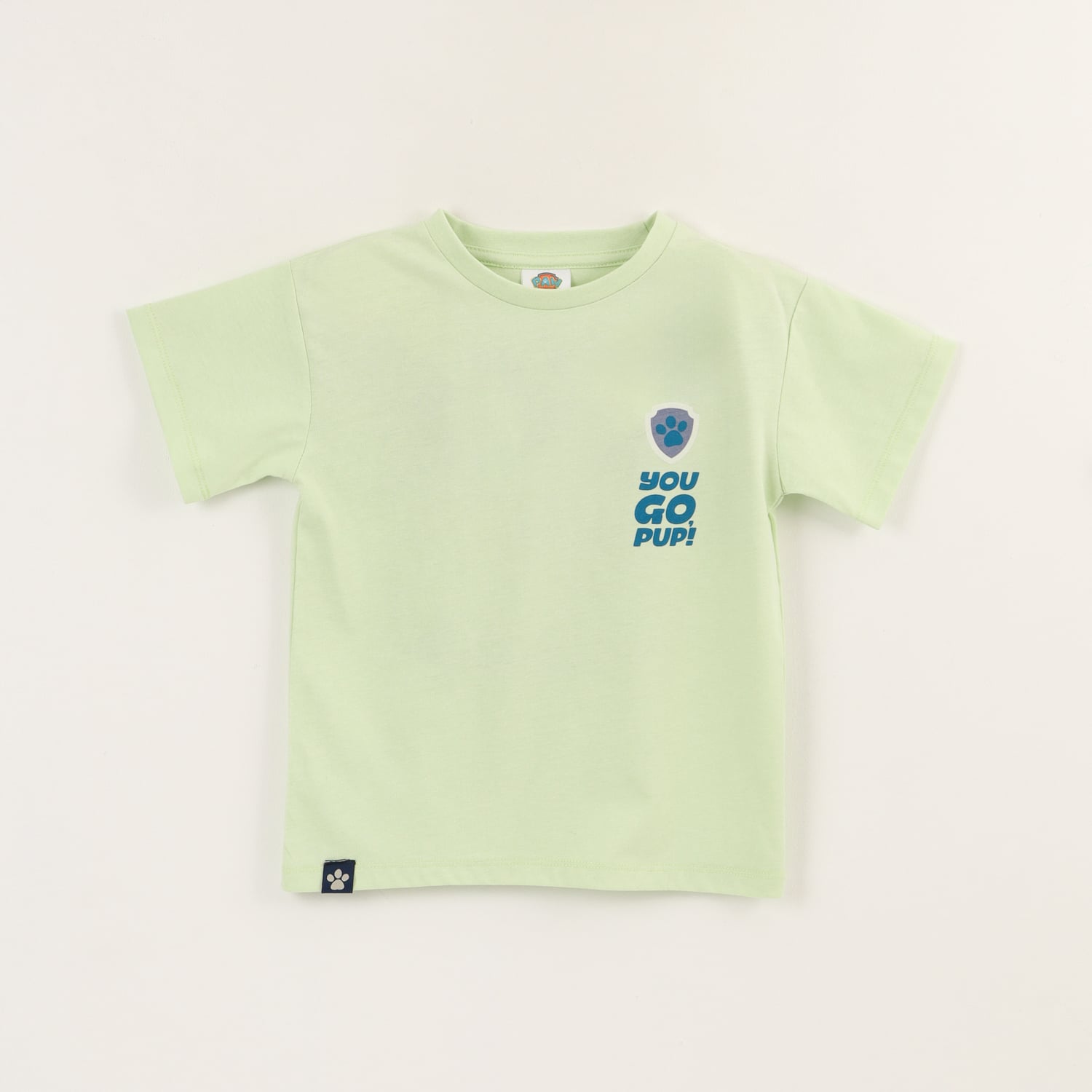 POLERA MANGA CORTA NIÑO TEAM BACK VERDE PAW PATROL - 1