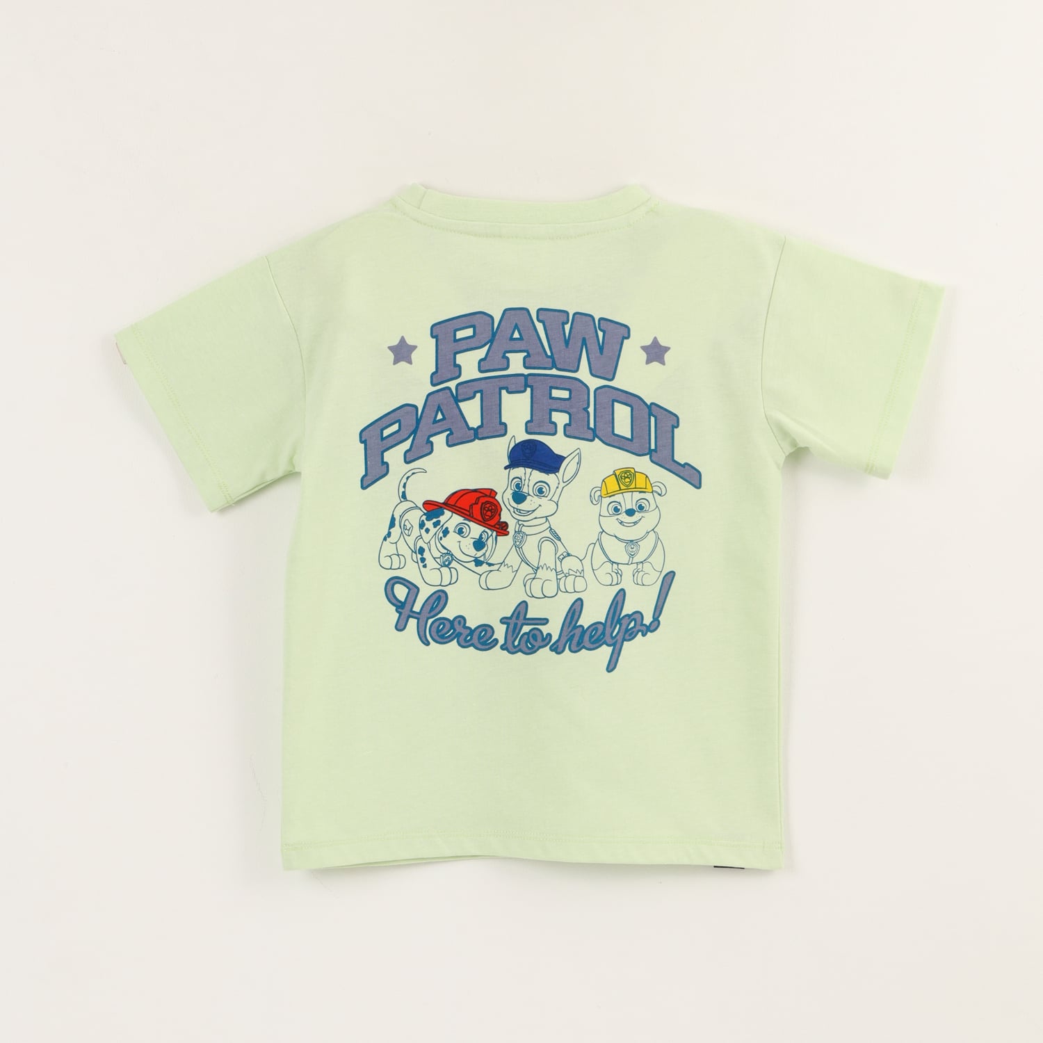 POLERA MANGA CORTA NIÑO TEAM BACK VERDE PAW PATROL - 3