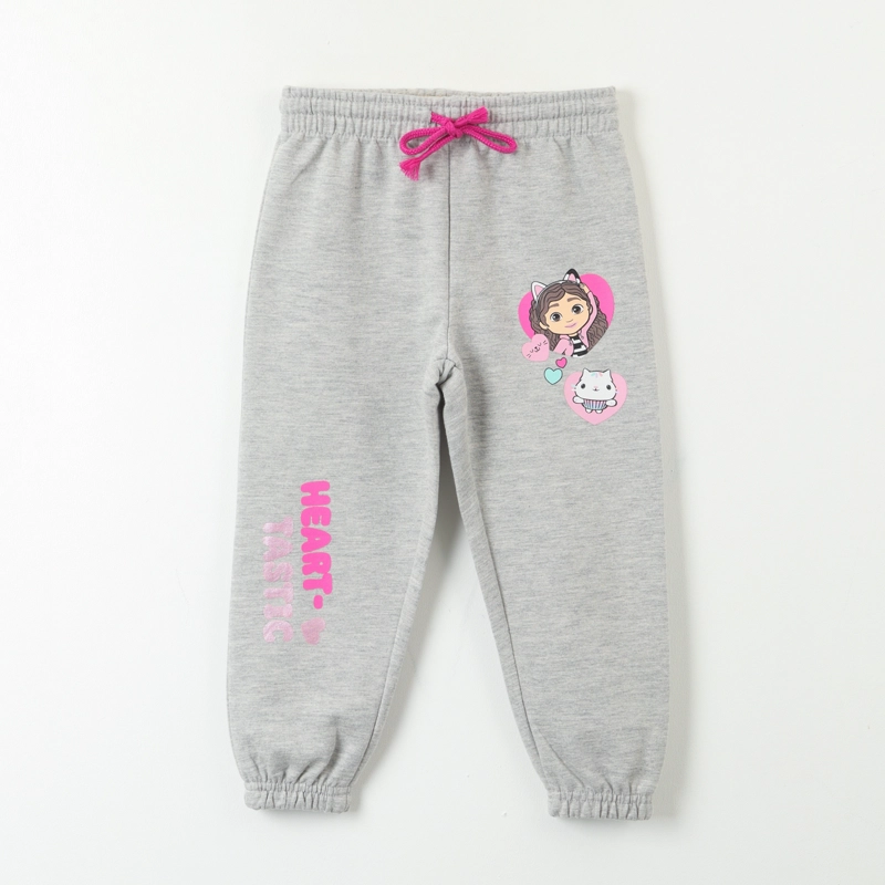 PANTALON DE BUZO NIÑA PLASTIC GRIS GABBY DOLL HOUSE - 1