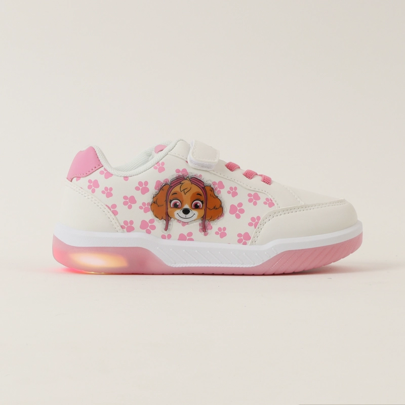 ZAPATILLAS CON LUCES NIÑA SKYE DETALLES BLANCO PAW PATROL - 1