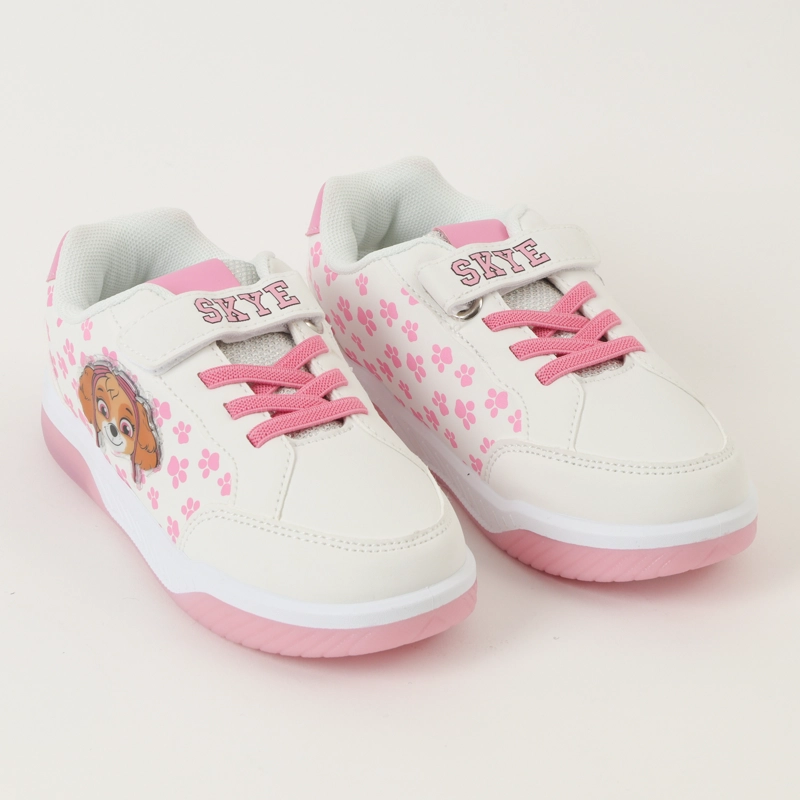 ZAPATILLAS CON LUCES NIÑA SKYE DETALLES BLANCO PAW PATROL - 2