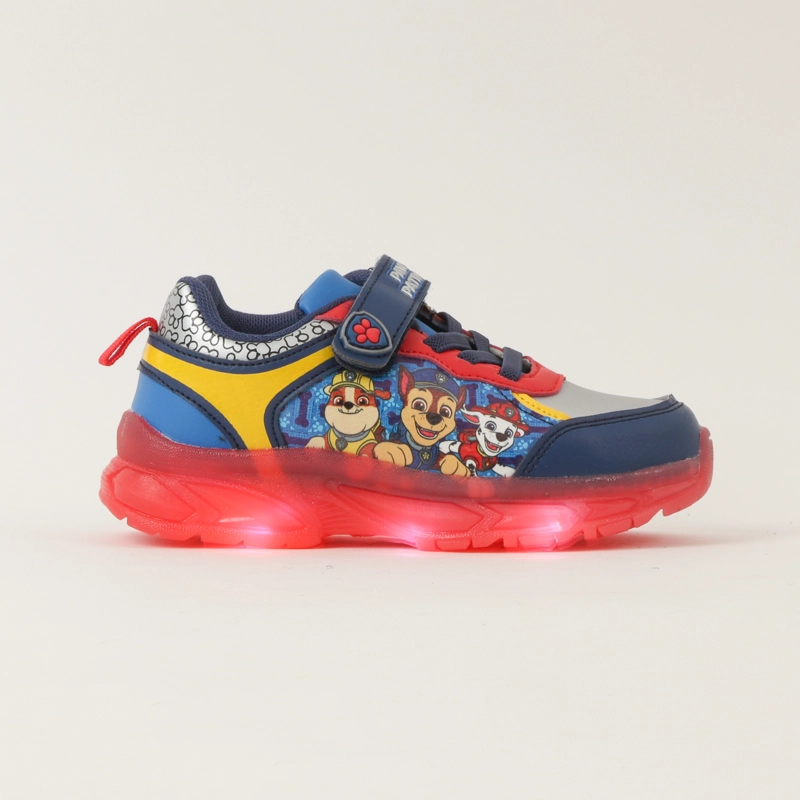 ZAPATILLAS CON LUCES NIÑO CHASE Y SUS AMIGOS ROJO PAW PATROL - 1