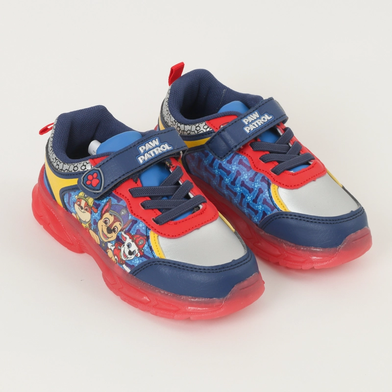 ZAPATILLAS CON LUCES NIÑO CHASE Y SUS AMIGOS ROJO PAW PATROL - 2