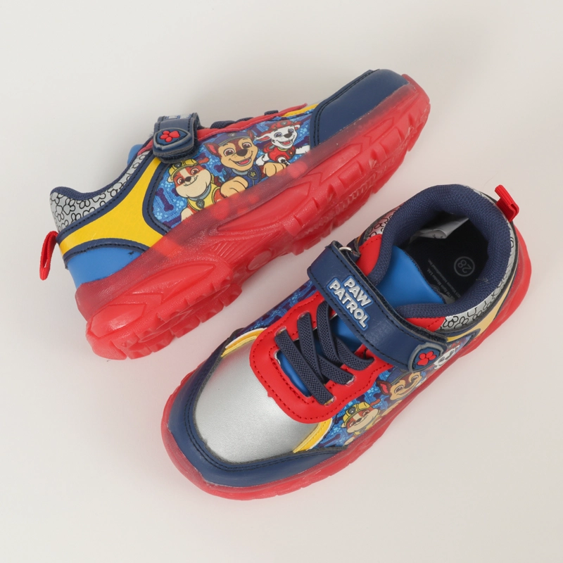 ZAPATILLAS CON LUCES NIÑO CHASE Y SUS AMIGOS ROJO PAW PATROL - 3