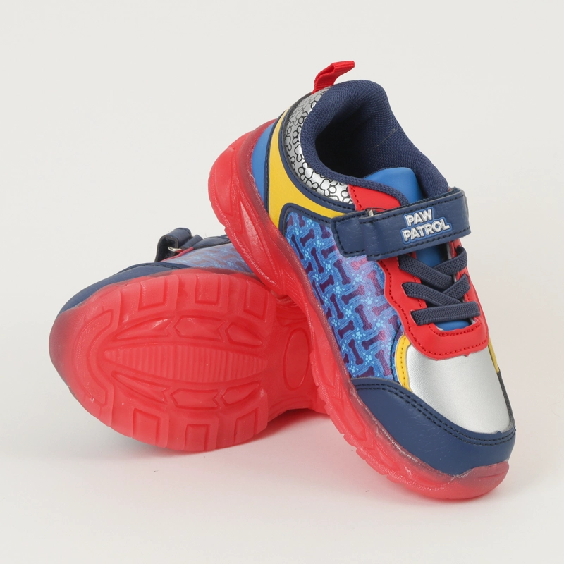 ZAPATILLAS CON LUCES NIÑO CHASE Y SUS AMIGOS ROJO PAW PATROL - 4