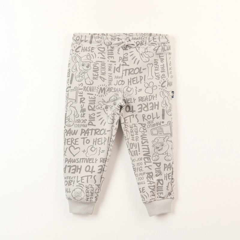 PANTALON DE BUZO NIÑO RUBBLE Y MARSHALL BEIGE PAW PATROL - 1